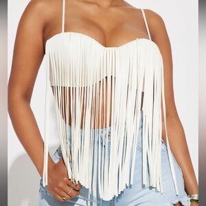 Fringe Bra Top